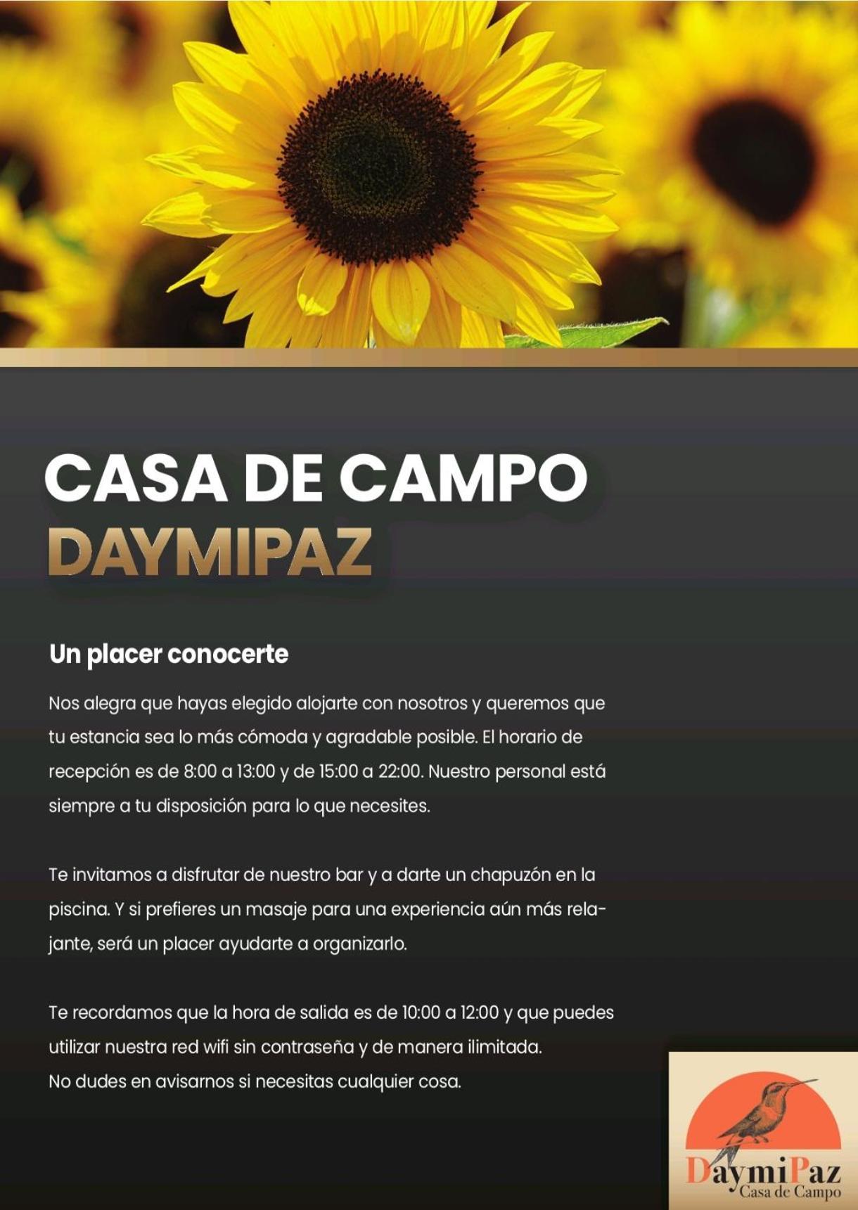 Séjour chez l'habitant Daymipaz
